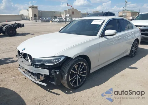 2020 BMW 330I xDrive из США, поврежденный, VIN 3MW5R7J03L8B34284